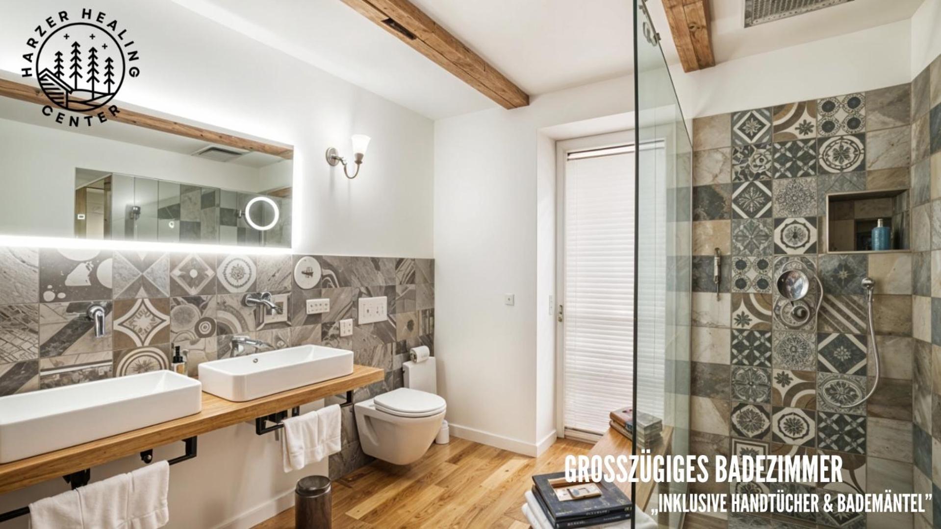 Harzer Healing Center 2024 Gemuetliche Landhauswohnung Mit Fussbodenheizung,Xxl Kochinsel,Xxl Regenduschen,Modern,Hochwertig,Persoenlich,Vollausgestattet إلبينغيرود المظهر الخارجي الصورة